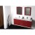 Sapho SLIM Podwójna umywalka meblowa 150x46cm biały 1601-150