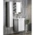 Aqualine ZOJA/KERAMIA FRESH szafka wysoka 25x140x20cm biała 51125