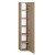 Aqualine ZOJA/KERAMIA FRESH szafka wysoka 25x140x20cm dąb platin 51127