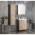 Aqualine ZOJA/KERAMIA FRESH szafka wysoka 30x140x20cm dąb platin 51157