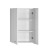 Aqualine ZOJA/KERAMIA FRESH szafka górna 50x76x23cm biała 51302