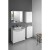 Aqualine ZOJA/KERAMIA FRESH szafka górna 50x76x23cm biała 51302