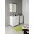 Aqualine VEGA szafka dolna z koszem na bieliznę 40x78x31cm biała VG078