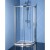 Polysan EASY LINE kabina prysznicowa półokrągła 1000x800mm L/R szkło czyste EL2915