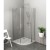 Polysan ZOOM LINE kabina prysznicowa półokrągła 900x900mm szkło czyste prawa ZL2615R