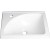 Aqualine Umywalka meblowa kompozyt 40x32 cm biała LM408