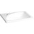 Aqualine Umywalka meblowa kompozyt 40x32 cm biała LM408