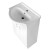 Aqualine SIMPLEX ECO 55 szafka podumywalkowa z umywalką 53x83.5x307cm SIME550