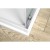 Aqualine ALAIN kabina prysznicowa narożna 700x700mm szkło Brick BTQ700