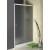 Aqualine AMADEO drzwi prysznicowe przesuwne 1100mm szkło Brick BTS110