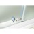 Aqualine AMADEO drzwi prysznicowe przesuwne 1100mm szkło Brick BTS110