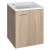 Aqualine ZOJA/KERAMIA FRESH szafka umywalkowa 40x50x32cm dąb platin 51048DP