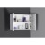 Aqualine KERAMIA FRESH szafka wisząca 70x50x20cm biała 52362