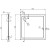 Aqualine TECMI brodzik prysznicowy kompozytowy 90x90x3cm PQ009