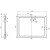 Aqualine TECMI brodzik prysznicowy kompozytowy 120x90x3cm PQ12090