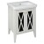 Sapho CROSS szafka umywalkowa 55x81x43cm starobiała CR260