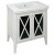 Sapho CROSS szafka umywalkowa 70x81x47cm starobiała CR275