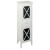 Sapho CROSS szafka wysoka 49x170x39cm lewa starobiała CR214
