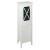 Sapho CROSS szafka wysoka z koszem na bieliznę 49x170x39cm lewa starobiała CR216