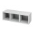 Sapho ESPACE szafka otwarta z półkami 20x60x22cm biały ESC140-3030