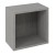 Sapho ESPACE szafka otwarta 35x35x22cm dąb srebrny ESC150-1111