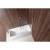 Aqualine VILMA parawan wannowy 60x140cm chrom prawy szkło matowe AQ6018P