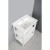Aqualine ETIDE szafka umywalkowa 61.5x85x44 cm biały mat ET610