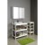 Aqualine ETIDE szafka umywalkowa 71.5x86x44 cm biały mat ET720