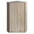 Aqualine ZOJA/KERAMIA FRESH szafka narożna 35x76x35cm dąb platin 50333