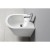 Sapho PACO bidet wiszący 36x52cm biały PZ2012