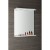 Aqualine KORIN lustro z oświetleniem LED i gniazdkiem 60x70x12cm KO397