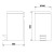 Aqualine SIMPLE LINE kosz na śmieci 20l stal nierdzewna polerowana 27120