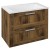 Sapho AMIA szafka umywalkowa 74.5x60x45cm dąb Collingwood AM075-1919