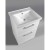 Aqualine VEGA szafka umywalkowa 51.5x72.6x43.6cm 2 szuflady biała VG053