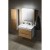 Sapho MEDIENA szafka umywalkowa 77x50.5x49cmbiały mat/dąb natural MD082