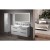 Sapho THALIE 120 umywalka meblowa podwójna 120x46cm biała TH11120