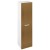 Sapho MEDIENA szafka wysoka 35x140x30cm 2 drzwiczki lewa/prawabiały mat/dąb natural MD352