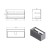 Sapho TREOS szafka umywalkowa 110x53x50.5cm czarny mat TS110-3535
