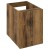 Sapho TREOS szafka wisząca dolna 35x53x50.5cm lewa/prawa dąb Collingwood TS035-1919