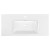 Aqualine ZUNO 100 umywalka meblowa 100x45cm biała 9100