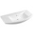Aqualine ZERO 97 umywalka meblowa 97x51cm biała 6095