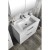 Aqualine ZUNO 85 umywalka meblowa 85x45cm biała 9085
