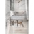 Sapho KARE 60 umywalka meblowa 60x46cm biała 17060