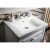 Aqualine FAVOLO szafka umywalkowa 61.5x72.5x44cm biały mat FV265
