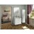Aqualine FAVOLO szafka umywalkowa 76.5x60x44.6cm biały mat FV280