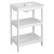 Aqualine ETIDE szafka umywalkowa 51.5x85x44 cm regał biały mat ET505