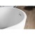 Aqualine TISA wanna wolnostojąca 170x80cm biały E1780