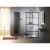 Gelco CURE BLACK walk-in 1000 mm szkło czyste CB100
