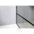 Gelco CURE BLACK walk-in 1200 mm szkło czyste CB120