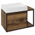 Sapho SKARA szafka pod umywalkę 80x49.5x46.5cm czarny mat/dąb Collingwood CG003-1919